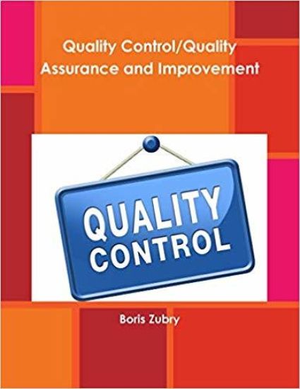 Quality Control/Quality Assurance and Improvement