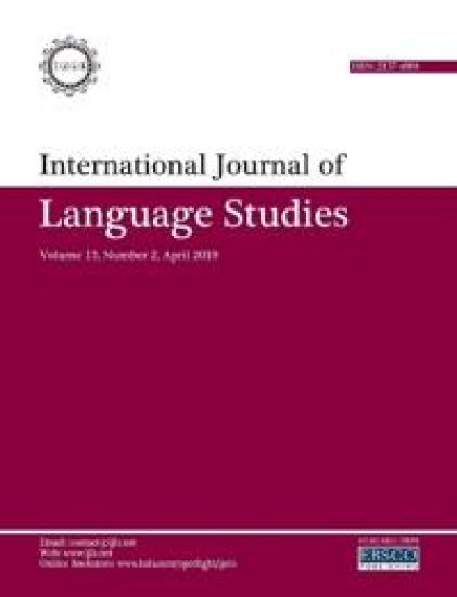 International Journal of Language Studies (IJLS) - volume 13(2)