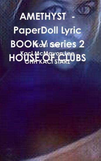 AMETHYST  - PaperDoll Lyric BOOK V series 2 HOUSE OF CLUBS