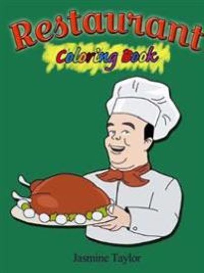 Restaurant Coloring Book