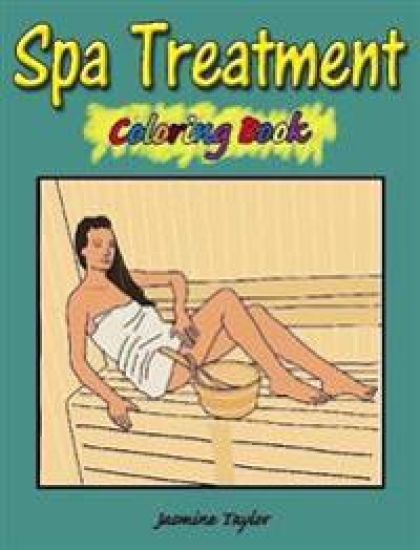 Spa Treatment Coloring Book