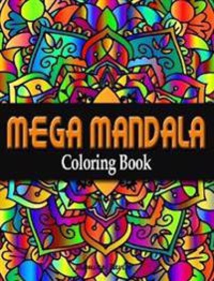 Mega Mandala Coloring Book
