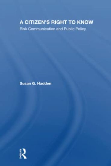 A Citizen's Right To Know