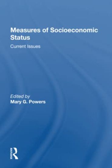 Measures Of Socioeconomic Status