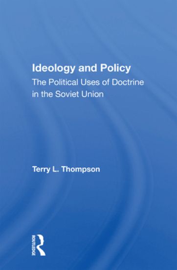 Ideology And Policy