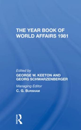 The Year Book Of World Affairs, 1981