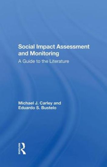 Social Impact Assessment And Monitoring