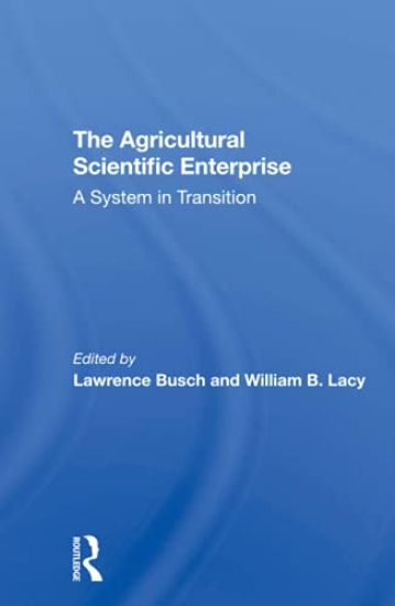 The Agricultural Scientific Enterprise