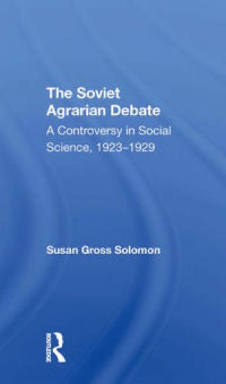 The Soviet Agrarian Deba