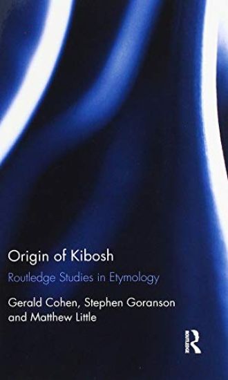 Origin of Kibosh