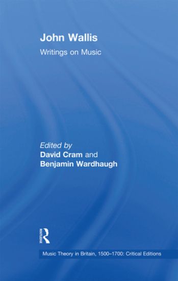 John Wallis: Writings on Music