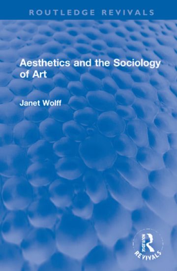 Aesthetics and the Sociology of Art