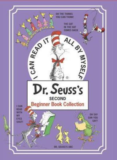 Dr. Seuss's Second Beginner Book Boxed Set Collection: The Cat in the Hat Comes Back; Dr. Seuss's Abc; I Can Read with My Eyes Shut!; Oh, the Thinks Y