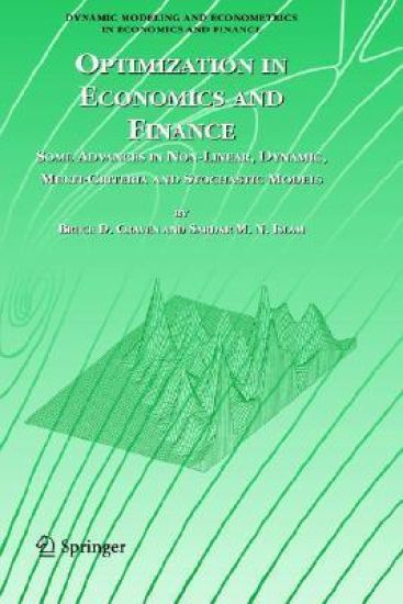 Optimization in Economics and Finance