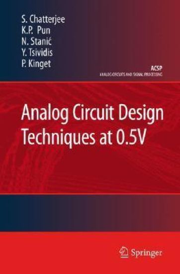 Analog Circuit Design Techniques at 0.5V