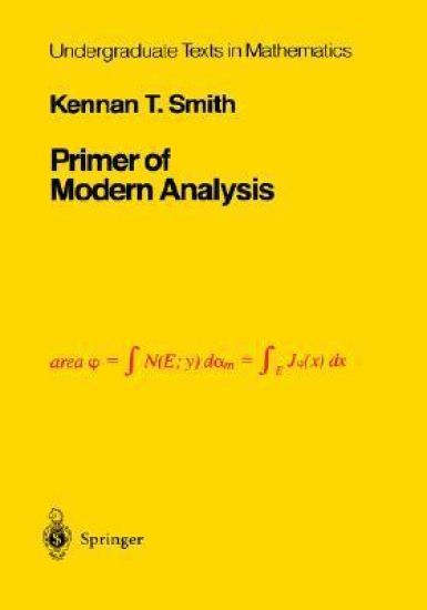 Primer of Modern Analysis