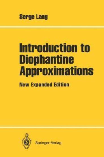 Introduction to Diophantine Approximations