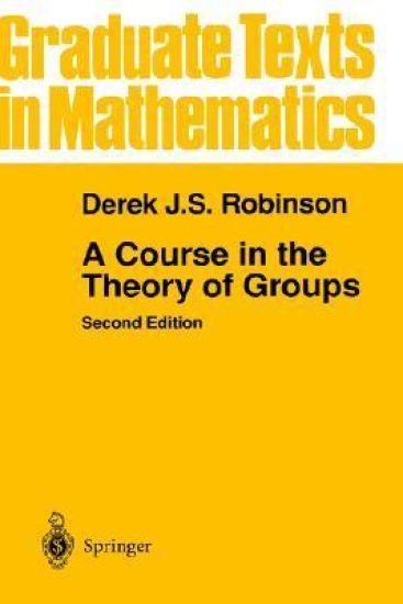 A Course in the Theory of Groups