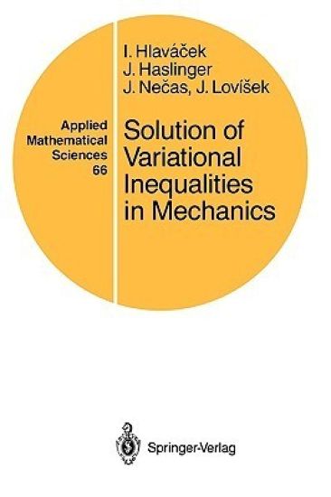 Solution of Variational Inequalities in Mechanics