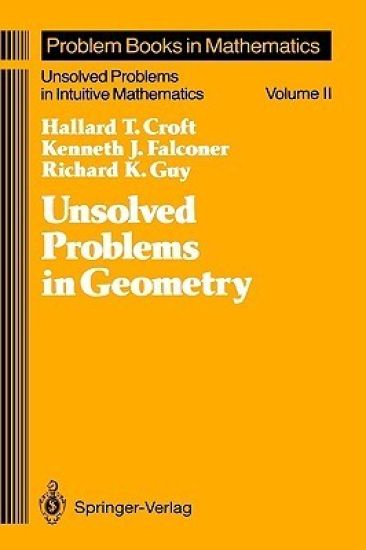 Unsolved Problems in Geometry