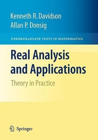 Real Analysis and Applications