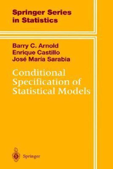 Conditional Specification of Statistical Models