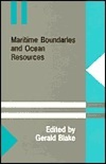 Maritime Boundaries and Ocean Resources
