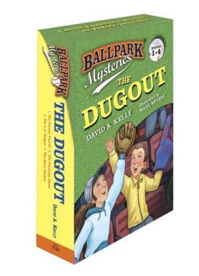 Ballpark Mysteries: The Dugout Boxed Set (Books 1-4): The Fenway Foul-Up, the Pinstripe Ghost, the L.A. Dodger, the Astro Outlaw