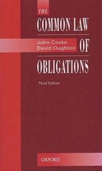 The Common Law of Obligations