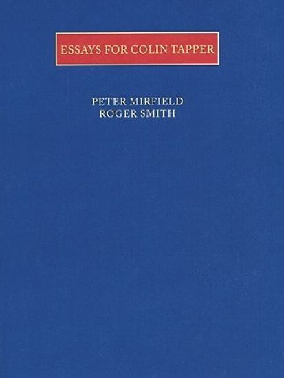 Essays for Colin Tapper