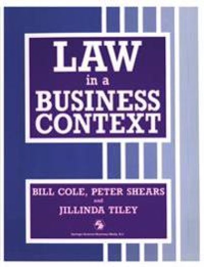 Law in a Business Context