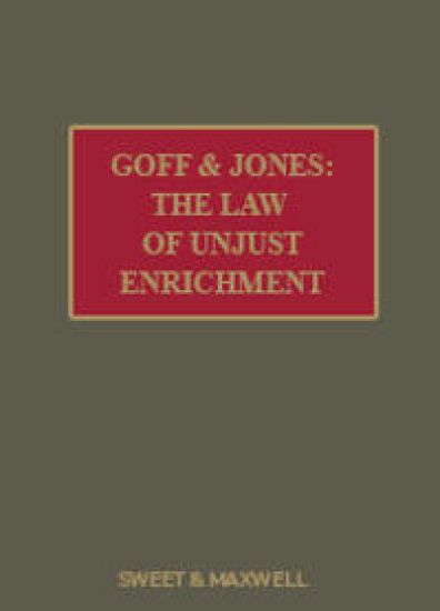 Goff & Jones On Unjust Enrichment