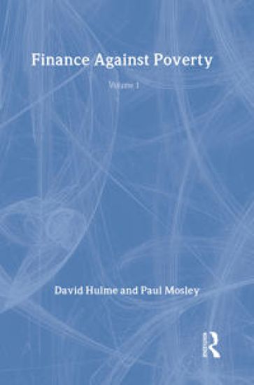 Finance Against Poverty: Volume 1