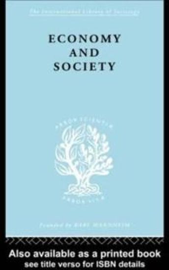 Economy and Society