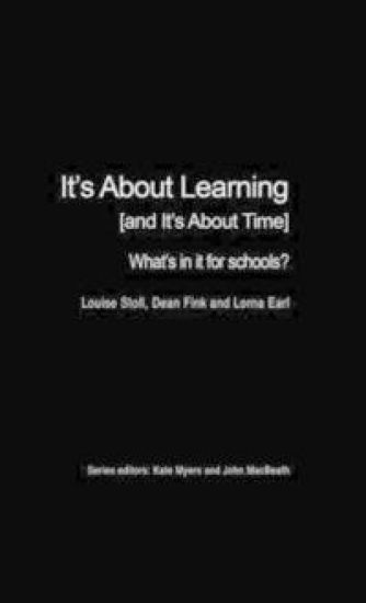 It's About Learning (and It's About Time)