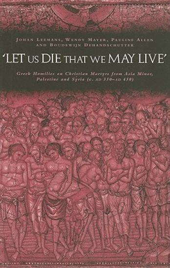 'Let us die that we may live'