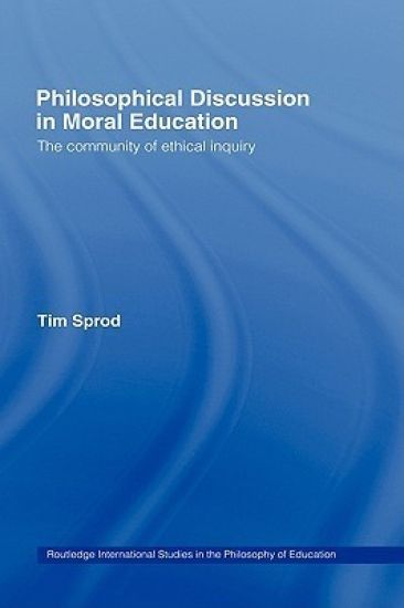 Philosophical Discussion in Moral Education