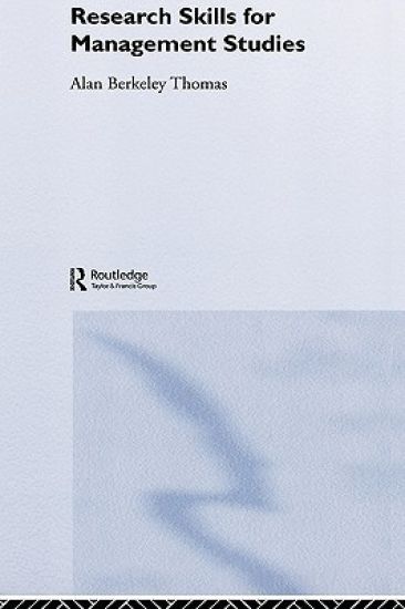 Research Skills for Management Studies