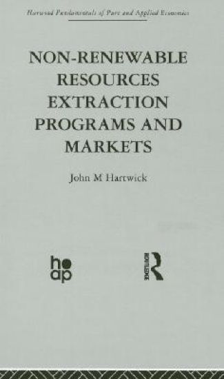 Non-Renewable Resources Extraction Programs and Markets