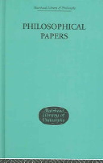 Philosophical Papers