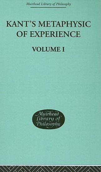 Kant's Metaphysic of Experience