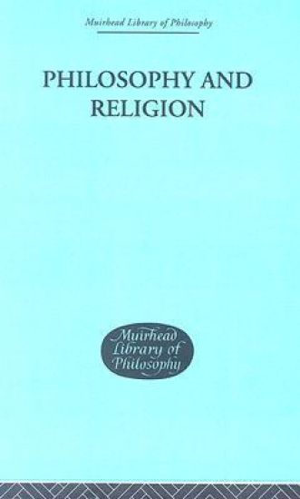 Philosophy and Religion