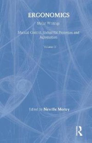 Ergonomics Mw Vol 4: Manu Cont
