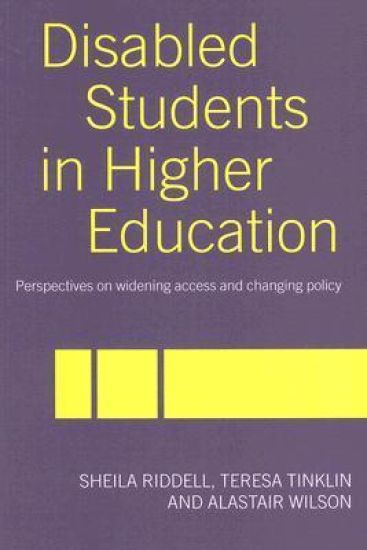 Disabled Students in Higher Education