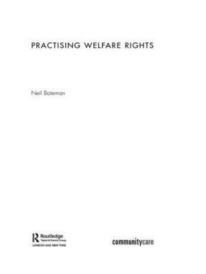 Practising Welfare Rights