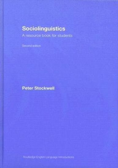 Sociolinguistics