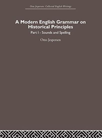 A Modern English Grammar on Historical Principles