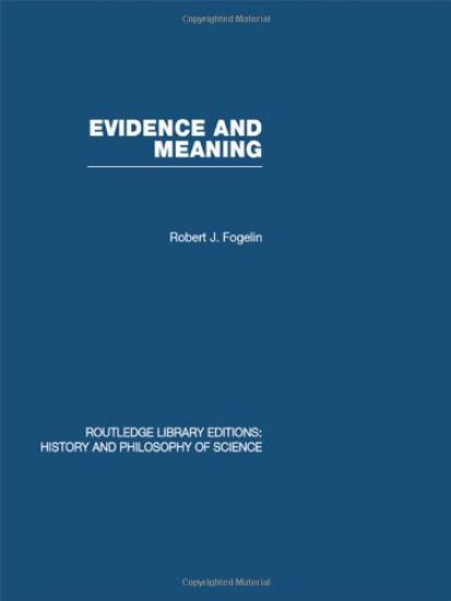 Evidence and Meaning