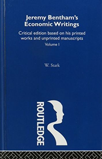 Jeremy Bentham's Economic Writings