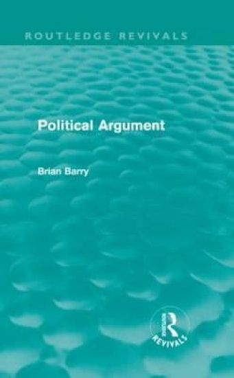 Political Argument (Routledge Revivals)